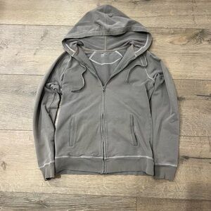 Women's Gray Zip-Up Hoodie